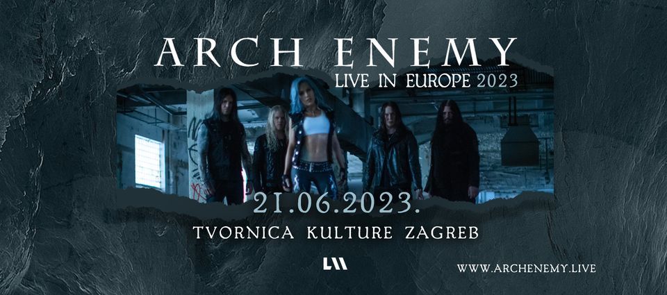 Arch Enemy in Melvins junija v Zagrebu