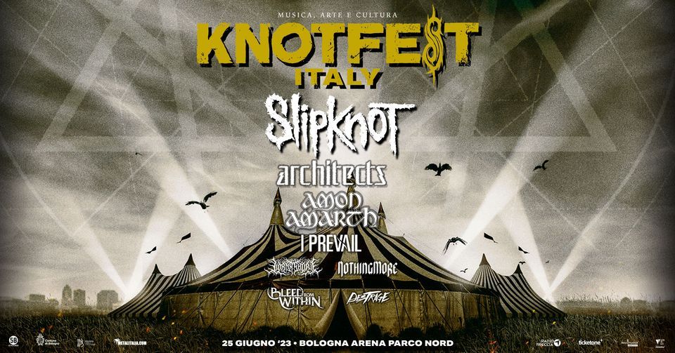 Knotfest letos prvič v Italiji