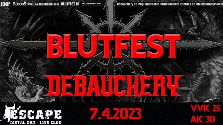 Debauchery, Pater Tenebrarum, Uzziel, Raging Void, Grümphrö