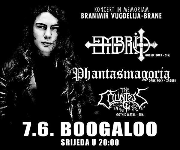 Koncert in memoriam Branimir Vugdelija: Embrio, Phantasmagoria, The Countess