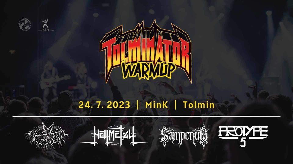 Naslednji ponedeljek še zadnji Tolminator Warmup Show!