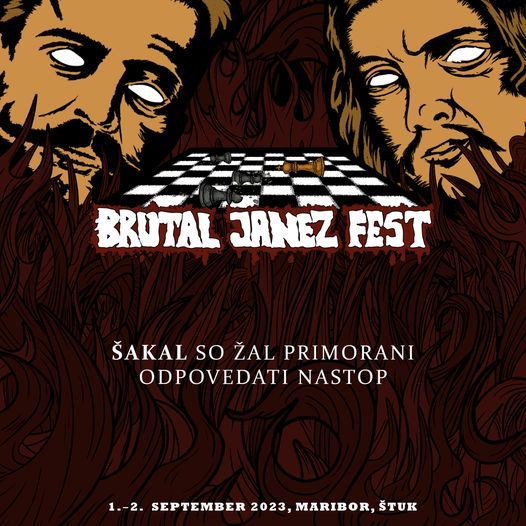Šakal odpovedali nastop na Brutal Janez Festu