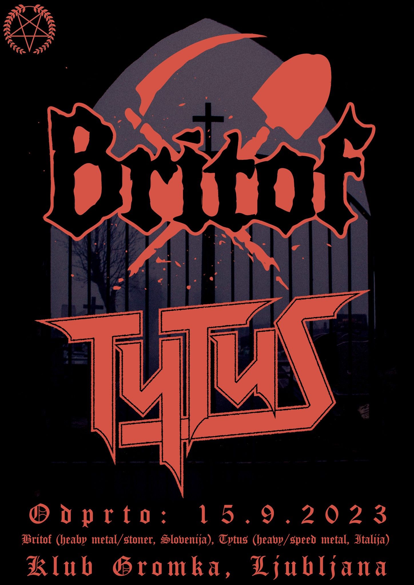 Odprto: Britof, Tytus