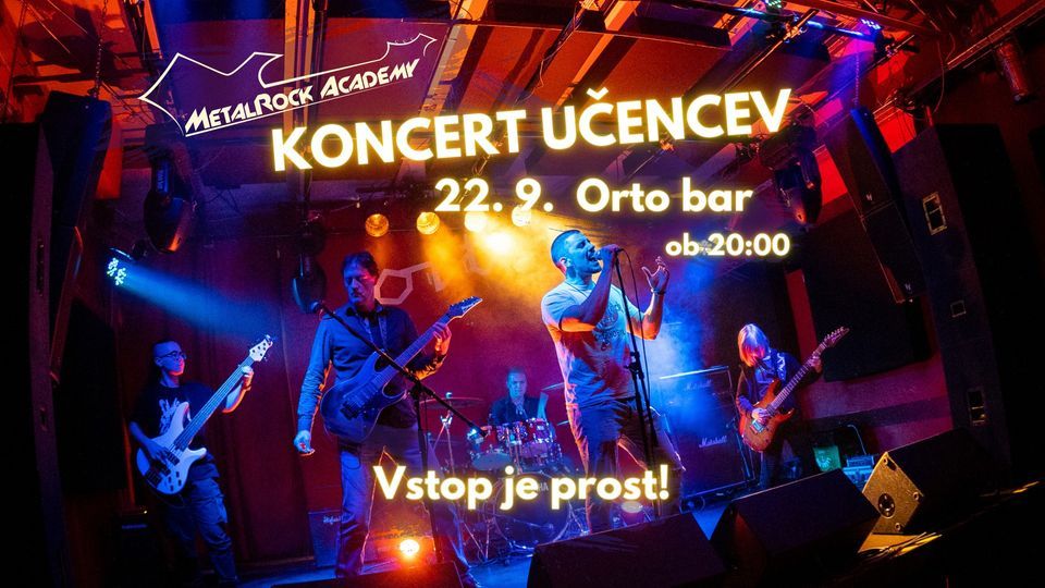 Ta petek 11. letni koncert učencev MetalRock Academy