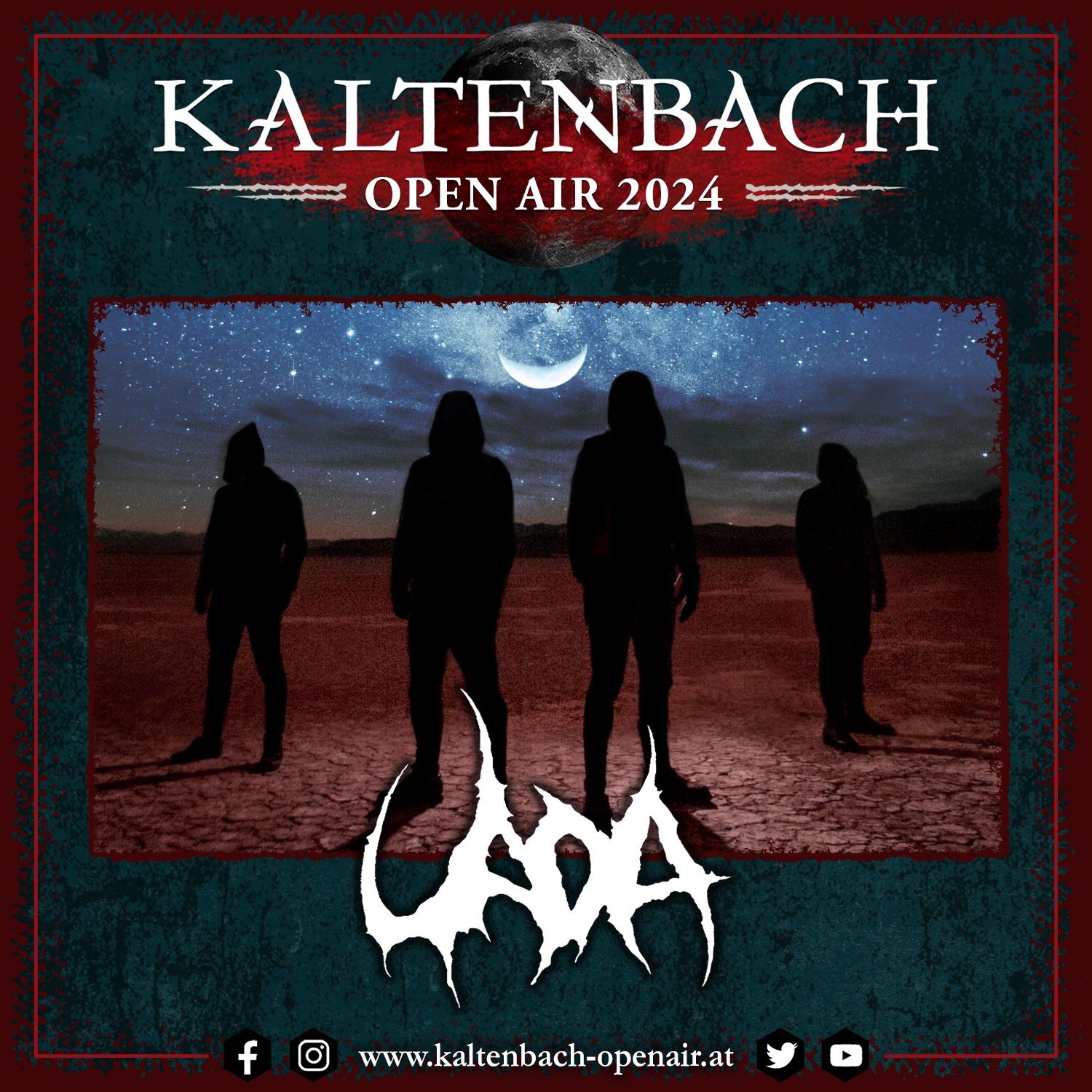 Uada in Heathen naslednje leto na festivalu Kaltenbach Open Air