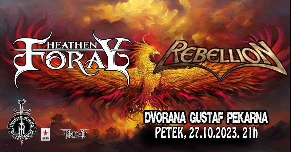 Heathen Foray, Rebellion