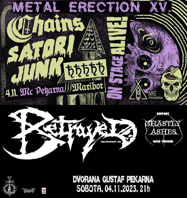 Chains v soboto v Mariboru zaključujeta svojo mini turnejo!