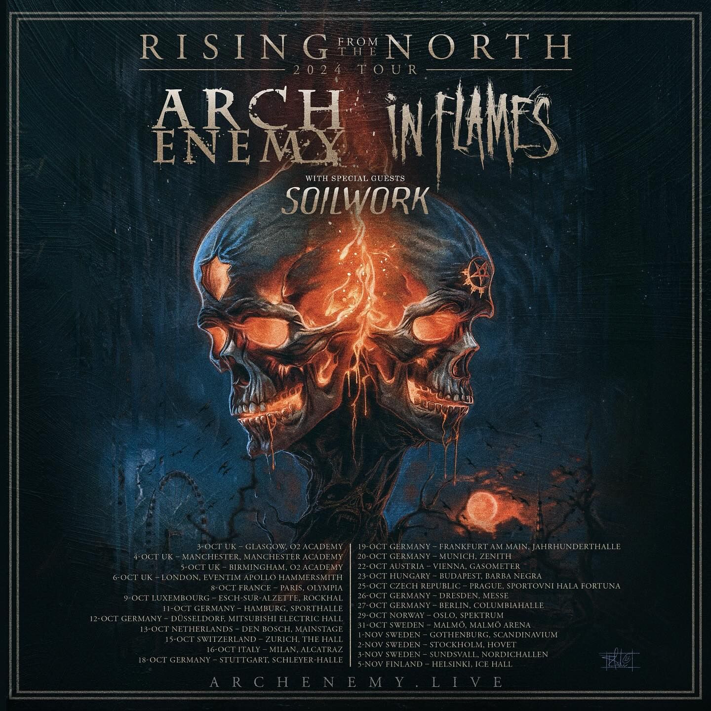Prihaja Rising From The North Tour 2024