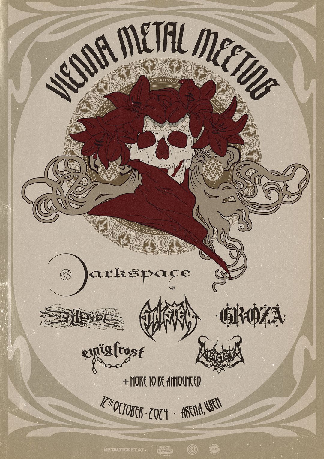 Tudi Vienna Metal Meeting s prvimi potrditvami