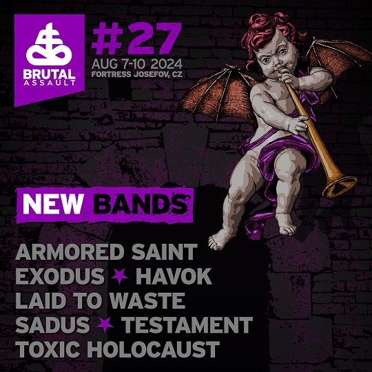 Za Brutal Assault 2024 najavljenih 7 ameriških thrash metal bandov!