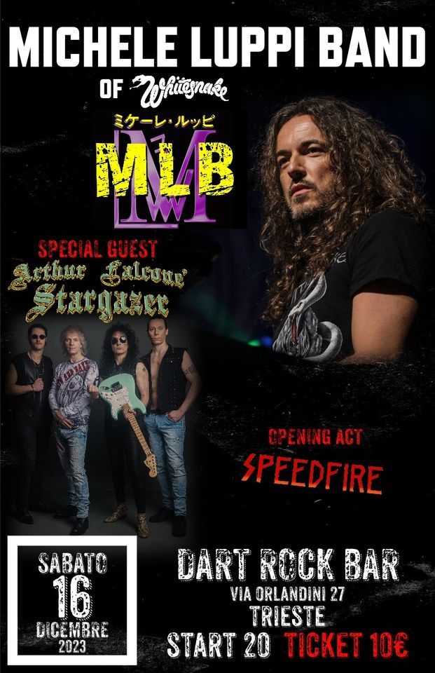 Michele Luppi Band, Arthur Falcone's Stargazer, Speedfire