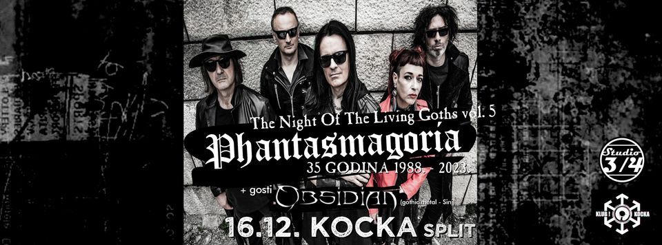 Night Of The Living Goths vol 5: Phantasmagoria, Obsidian