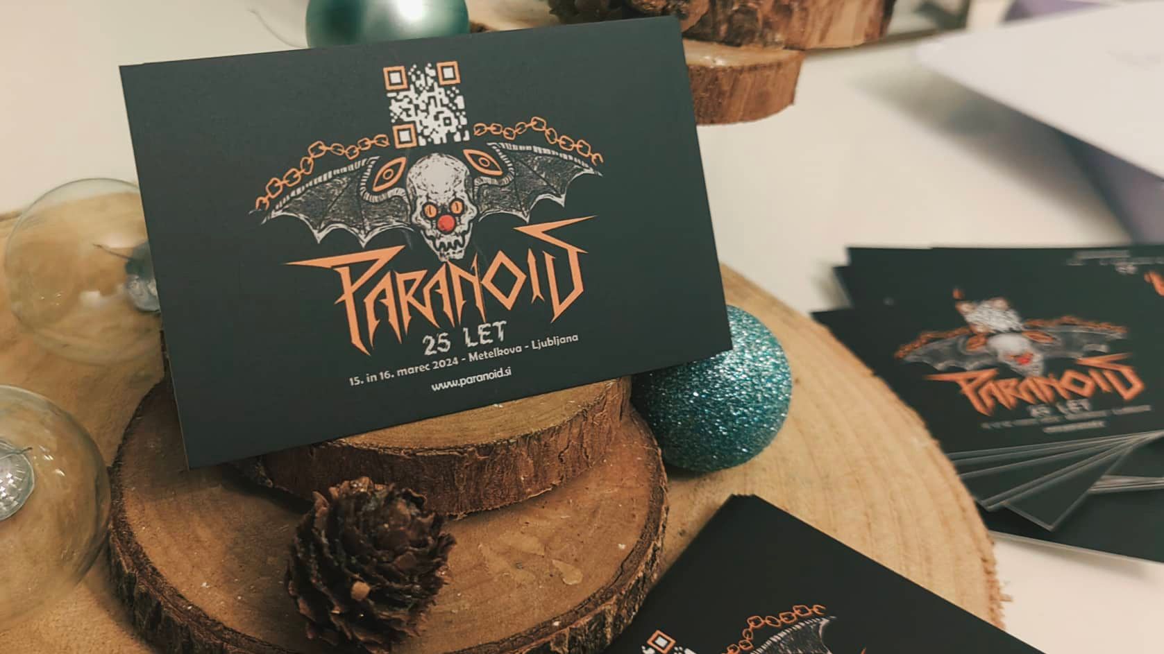 Paranoid do 3. januarja na dopustu!
