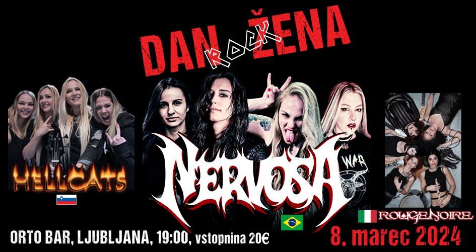 Tudi letos bo Orto Bar gostil Dan rock žena!