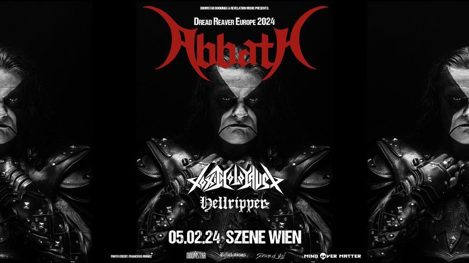 Abbath, Toxic Holocaust, Hellripper