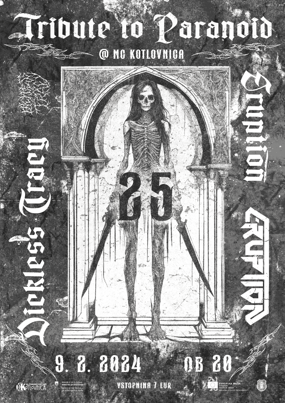 Tribute to Paranoid 25: Dickless Tracy, Eruption