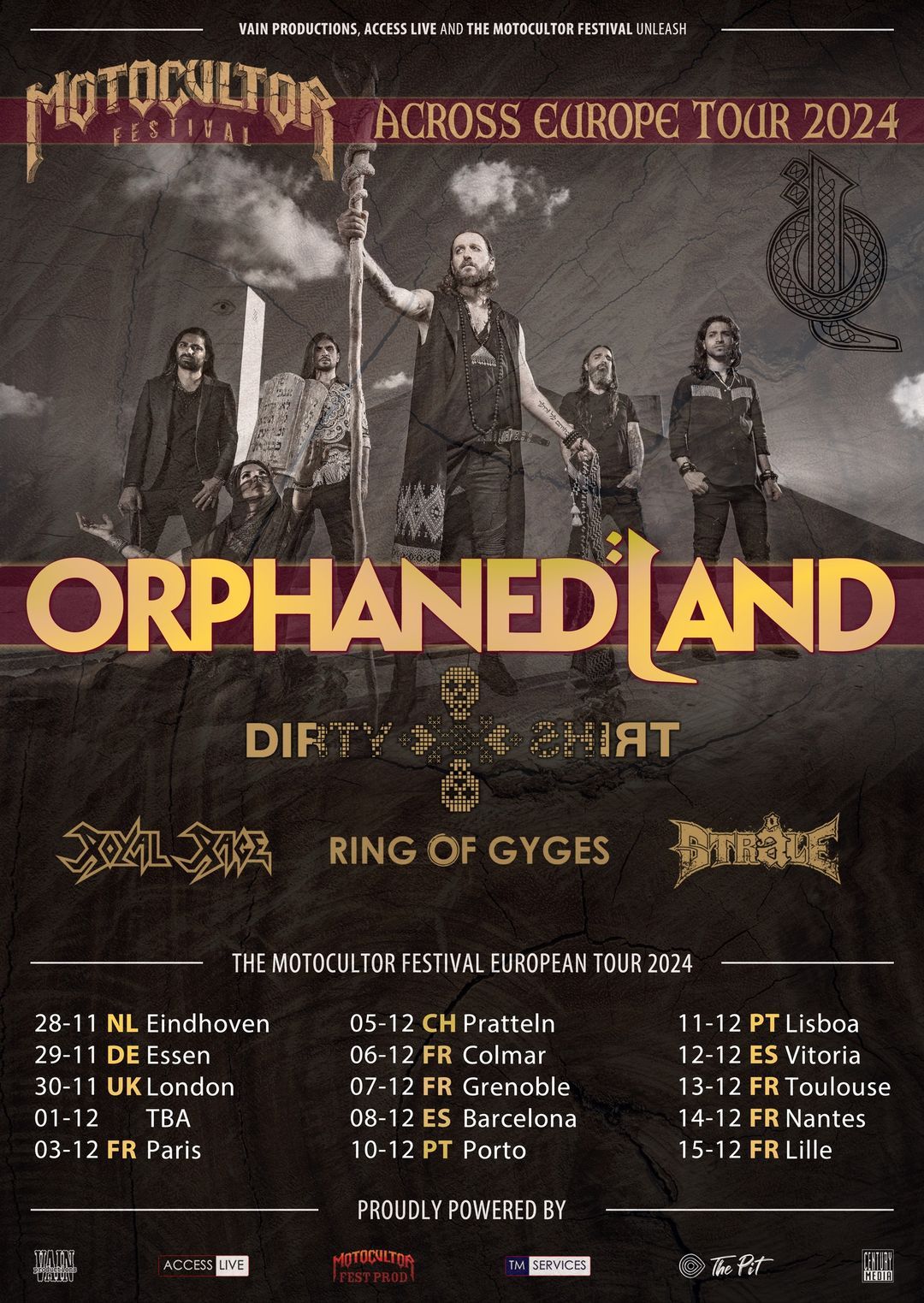 Orphaned Land letos vendarle na turnejo po Evropi