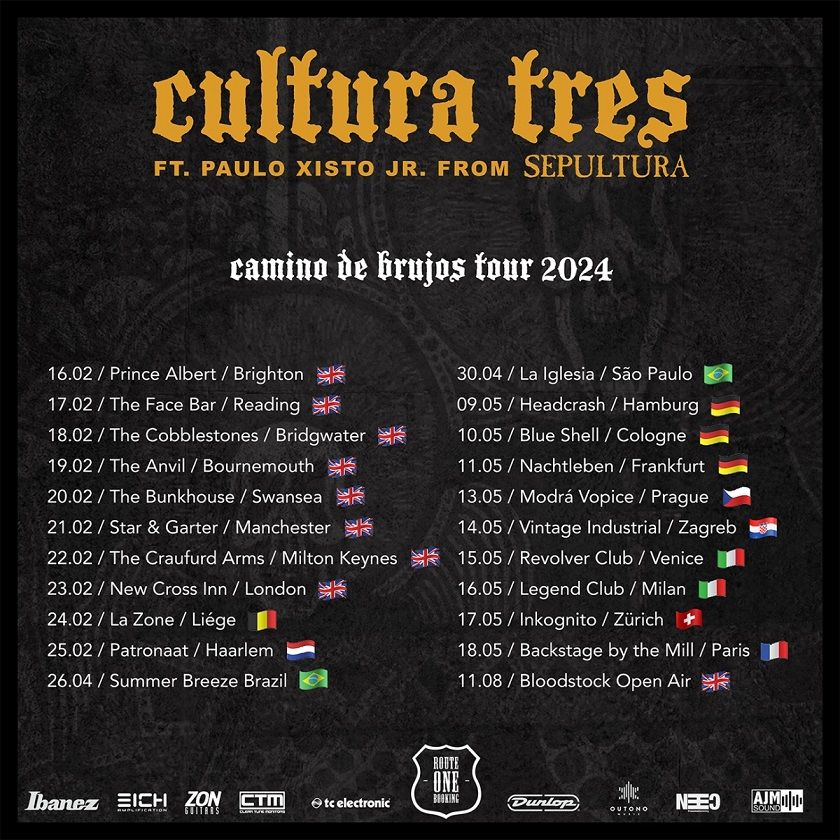 Cultura Tres jutri po ZK, aprila po Evropi