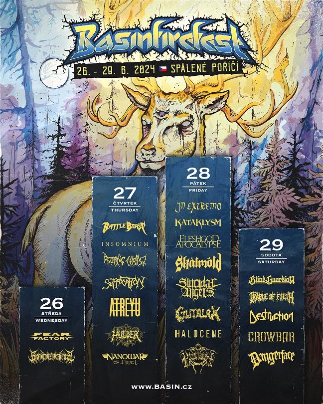 Znane spet nove potrditve za Basinfirefest 2024