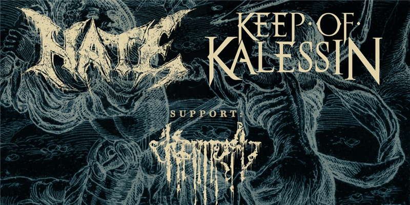 V prodaji vstopnice za koncert zasedb Kamra, Hate in Keep of Kalessin v Kranju
