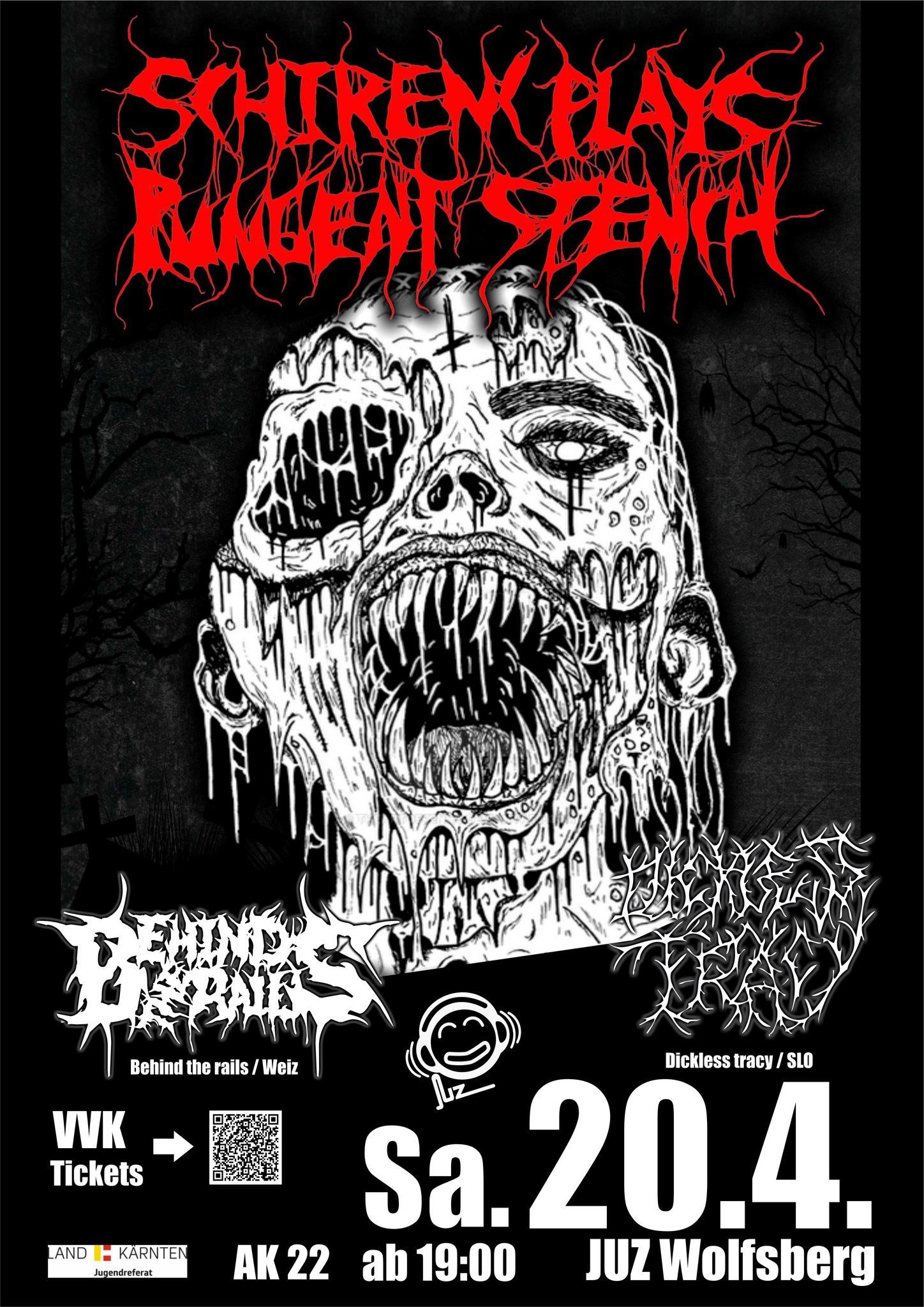 Schirenc plays Pungent Stench, Dickless Tracy, Behind the Rails