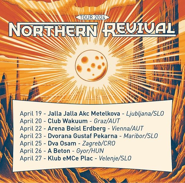 Northern Revival minuli teden pri nas začeli evropsko turnejo