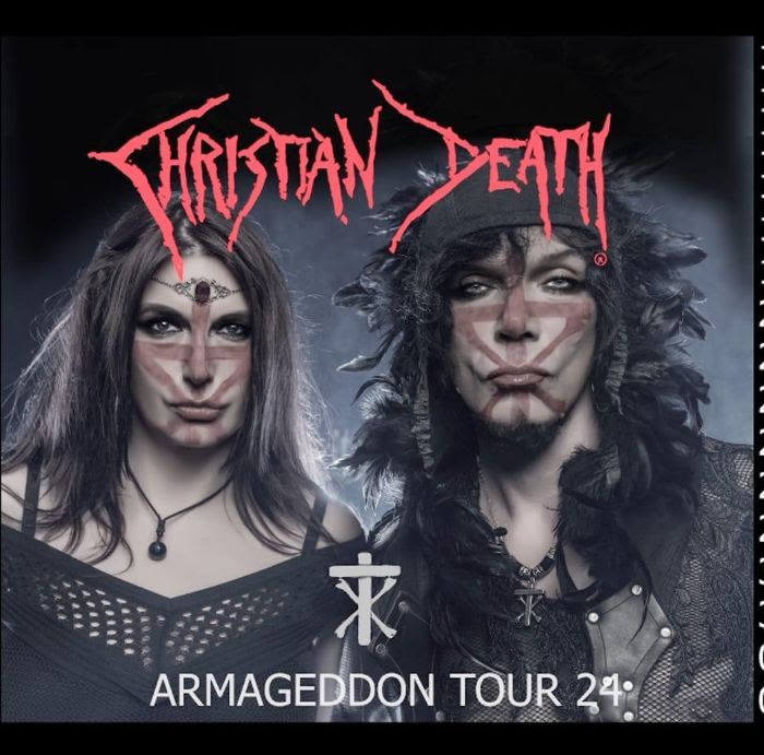 Christian Death maja na evropski turneji