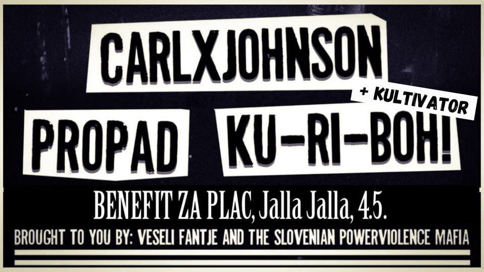 CarlxJohnson, Propad, Ku-Ri-Boh!, Kultivator
