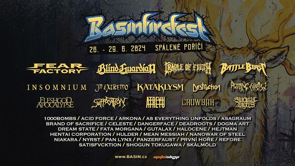 Znani vsi bandi za Basinfirefest 2024