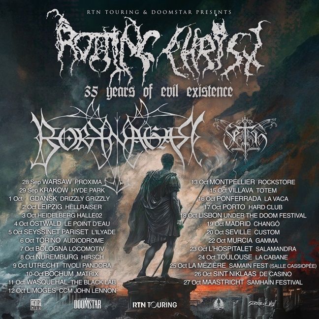 Rotting Christ, Borknagar in Seth jeseni na skupni turneji!