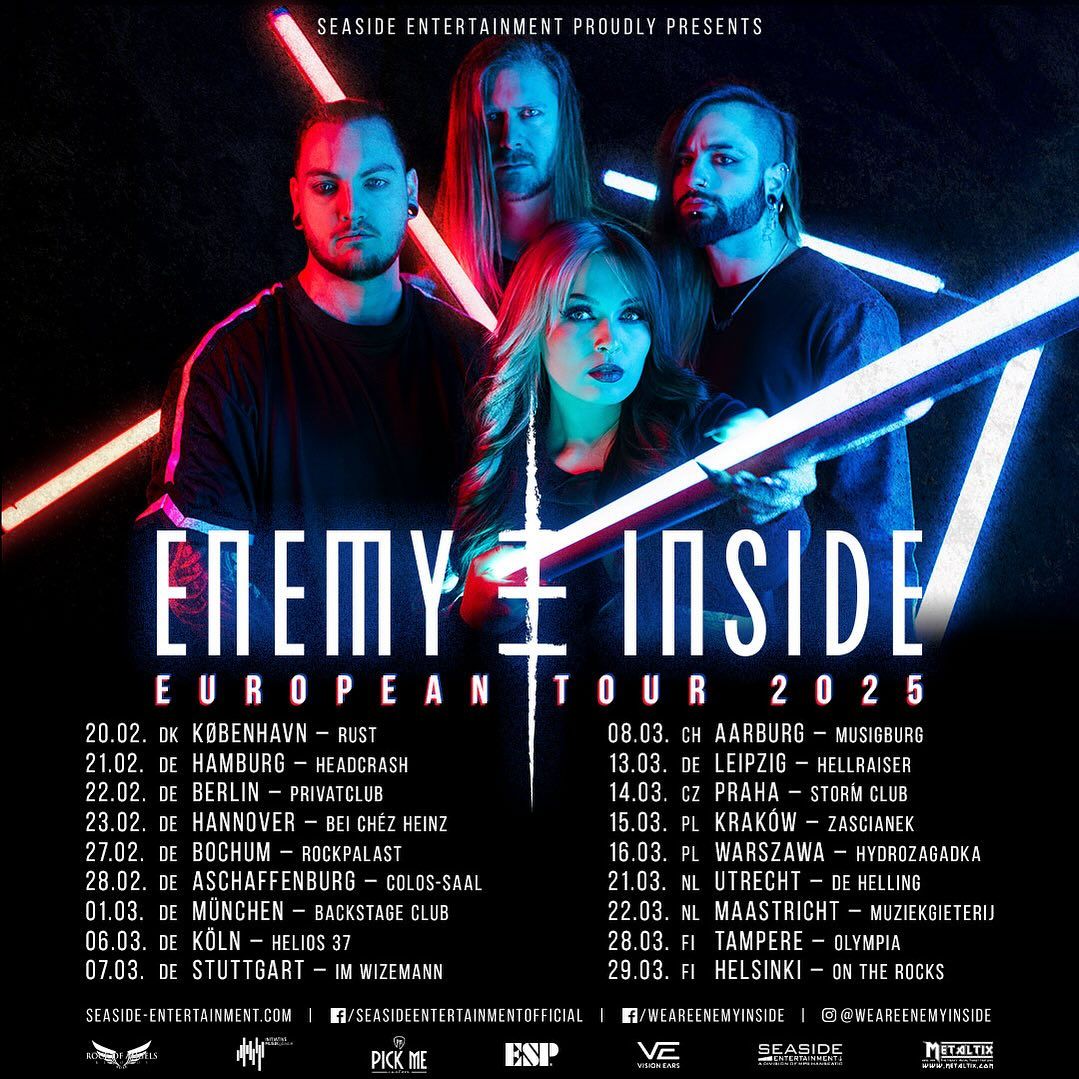 Enemy Inside v začetku naslednjega leta na evropsko turnejo