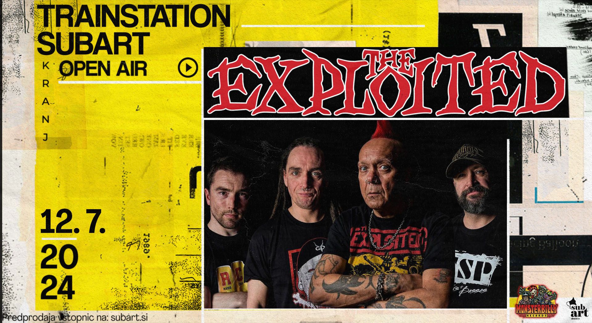 The Exploited danes v Kranju!