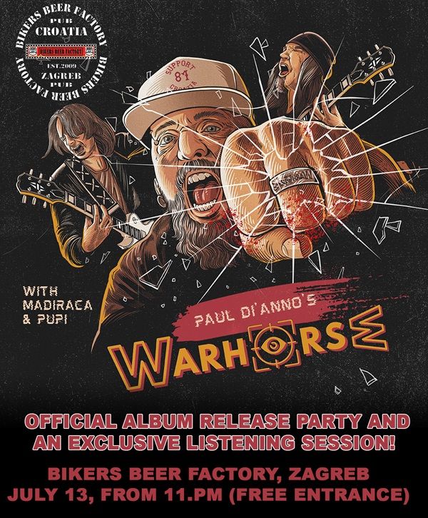 Paul Di’Anno’s Warhorse
