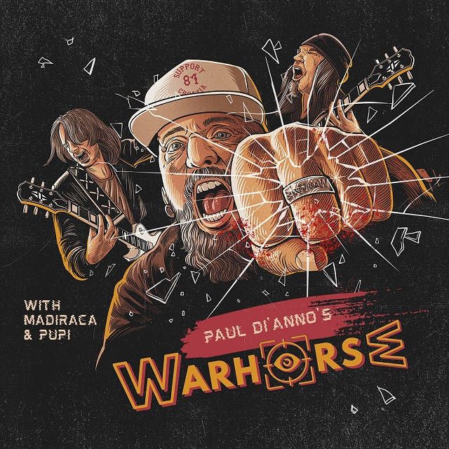 Poslušate in naročite lahko Paul Di’Anno’s Warhorse od Warhorse