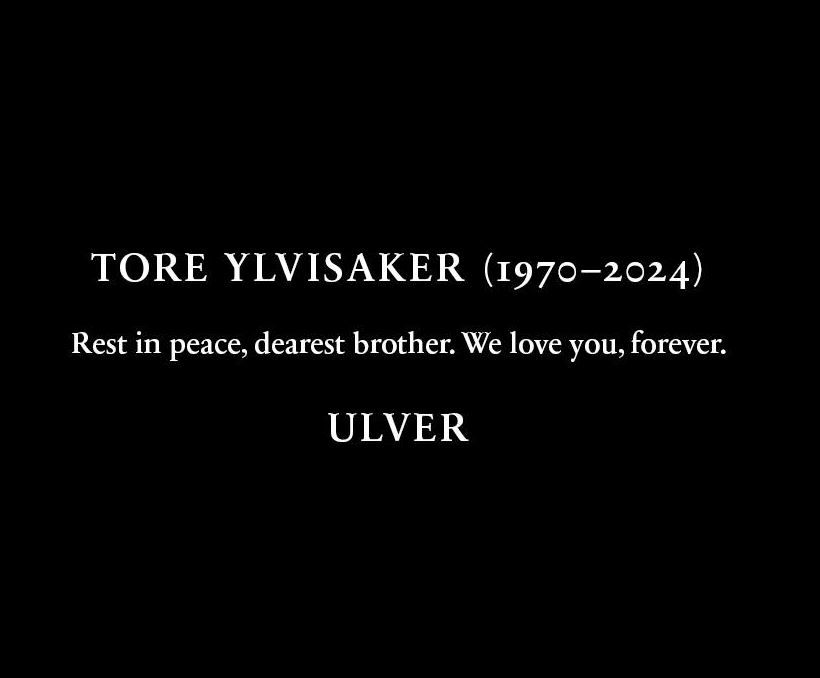 Umrl je Tore Ylvisaker