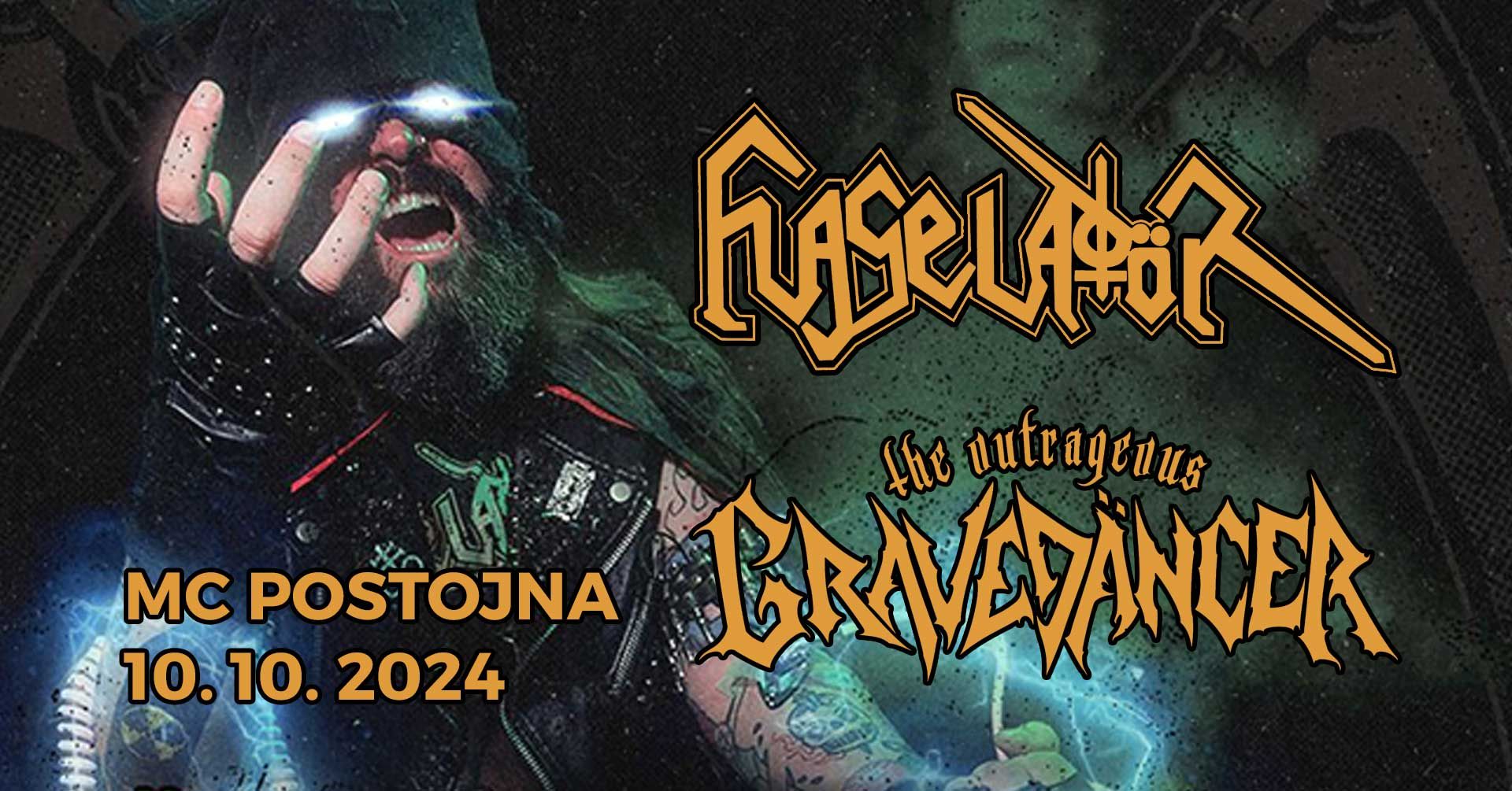 Flageladör, Gravedäncer