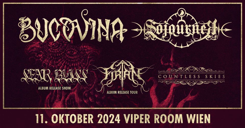 Vienna Metal Meeting 2024 - Warm Up: Bucovina, Countless Skies, Sear Bliss, Firtan, Sojourner