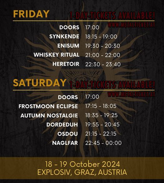 Znan je časovni razpored po dnevih za letošnji Transcending Visions Fest