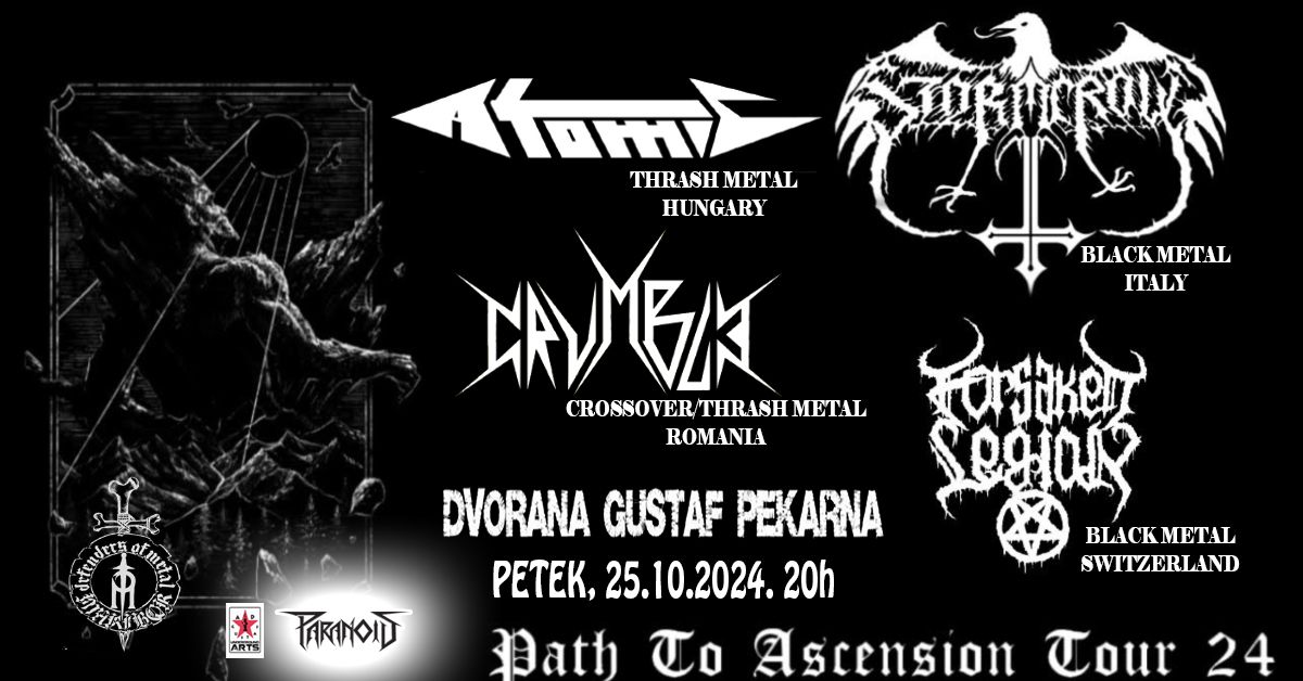 Stormcrow, Forsaken Legion, Atomic, Crumble