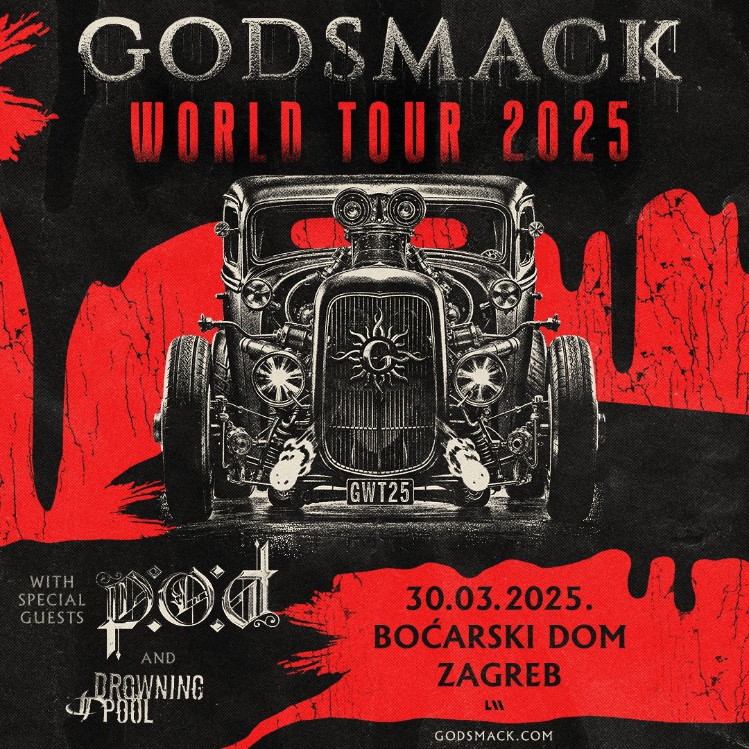 Godsmack marca na evropsko turnejo