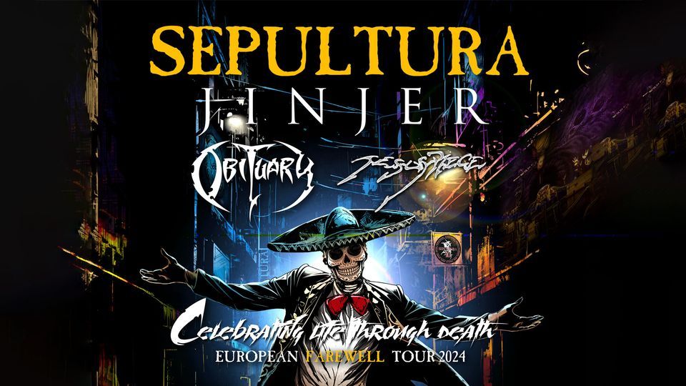 Sepultura, Jinjer, Obituary, Jesus Piece