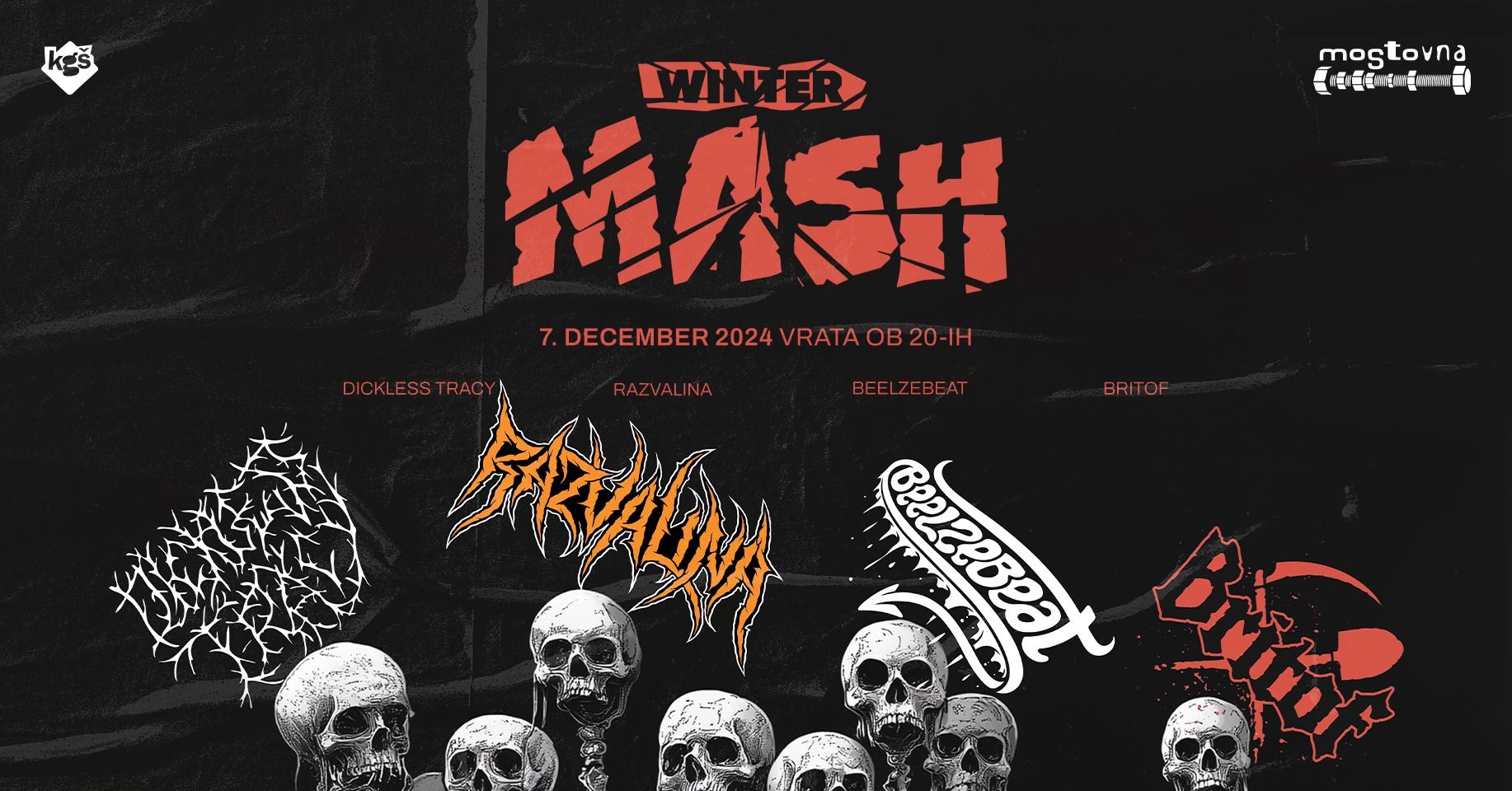 Bliža se sobotni WinterMash na Mostovni