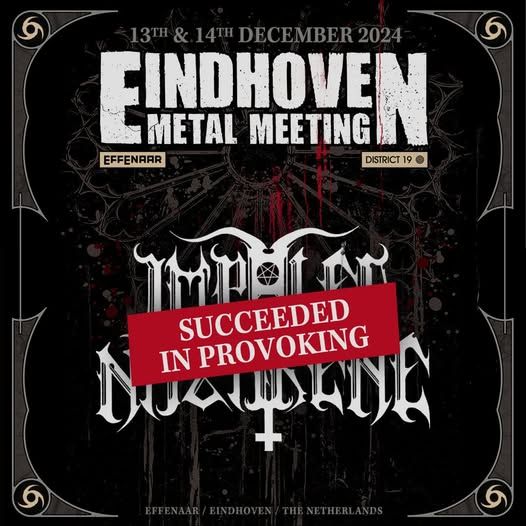 Impaled Nazarene ne bodo nastopili na letošnji ediciji festivala Eindhoven Metal Meeting