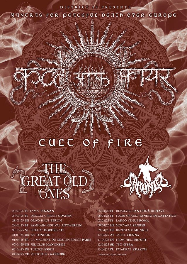 Cult Of Fire prvič na headlinerski turneji