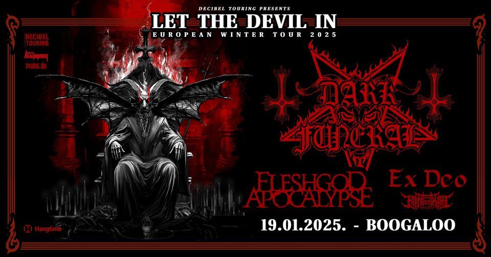 Dark Funeral, Fleshgod Apocalypse, Ex Deo, Kami No Ikari