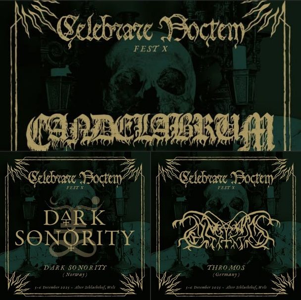 Znani prvi trije bandi za Celebrare Noctem Fest X