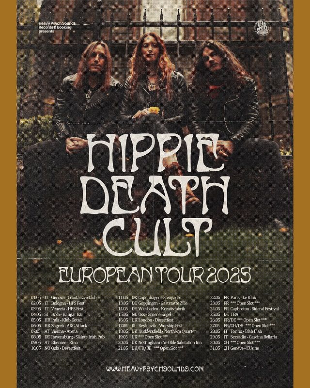 Hippie Death Cult bodo spet obiskali Slovenijo!