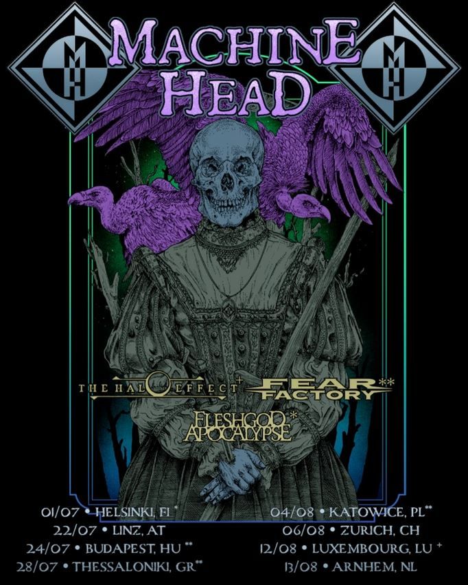 Machine Head prihajajo poleti v Evropo