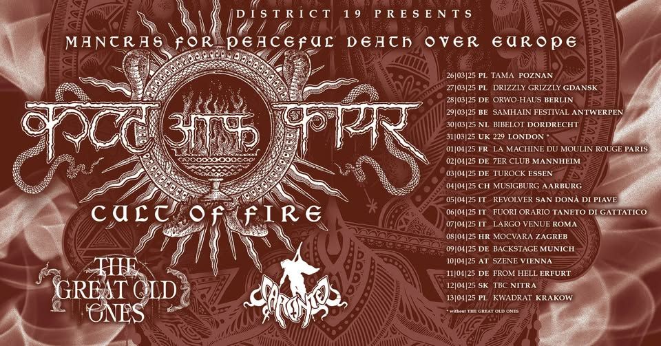 Cult Of Fire, The Great Old Ones, Caronte