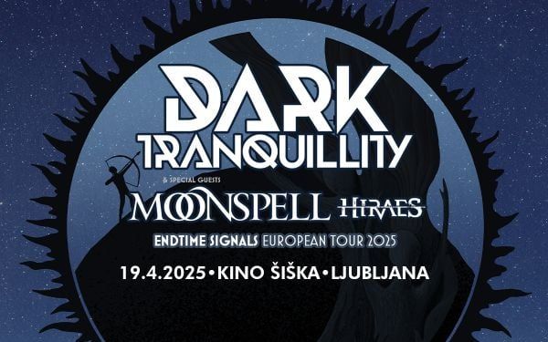Aprila bodo v Ljubljani Hiraes, Moonspell in Dark Tranquillity